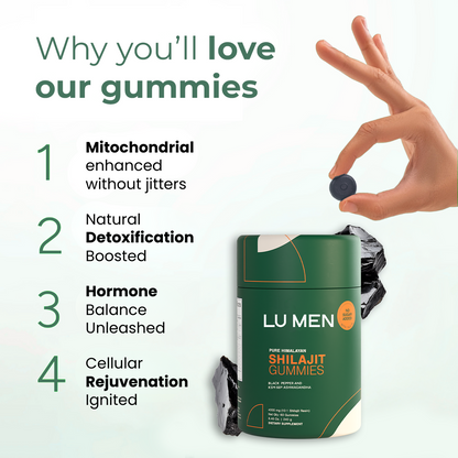 LUMEN™ Pure Shilajit Gummies